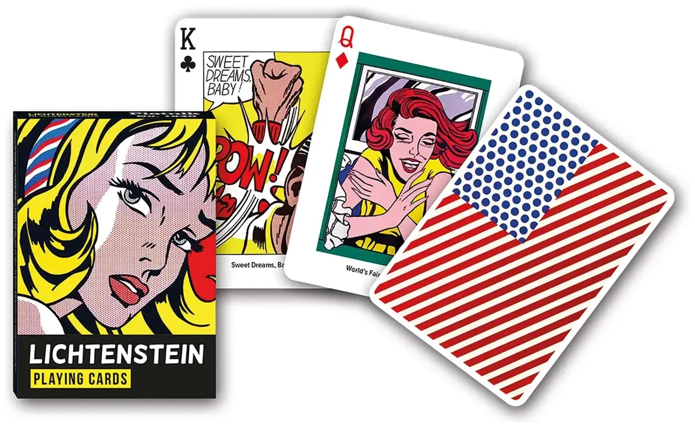 Spielkarten - Roy Lichtenstein