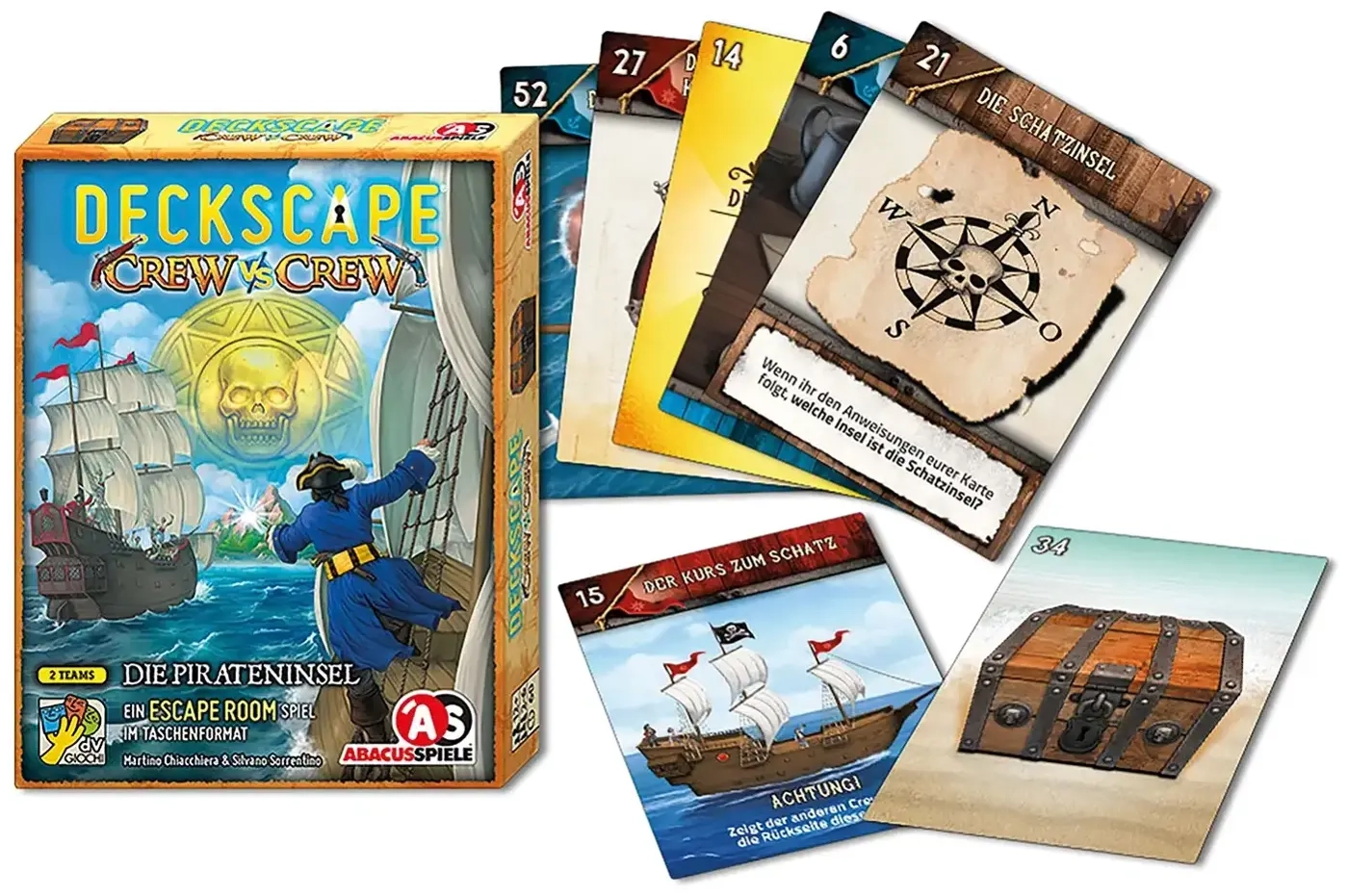 Deckscape – Crew vs Crew – Die Pirateninsel