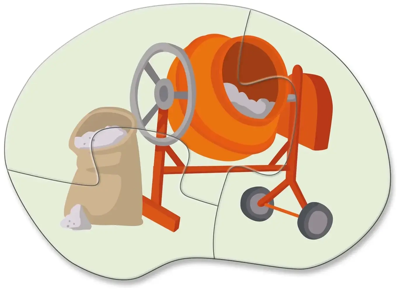 4 Erste Puzzles – Baustelle