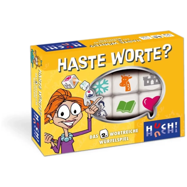 Haste Worte- Das 2. wortreiche Würfelspiel