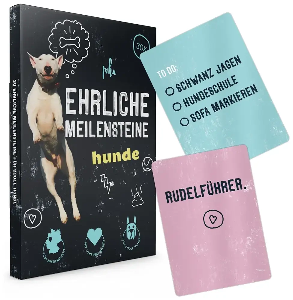 Meilensteinkarten Hunde