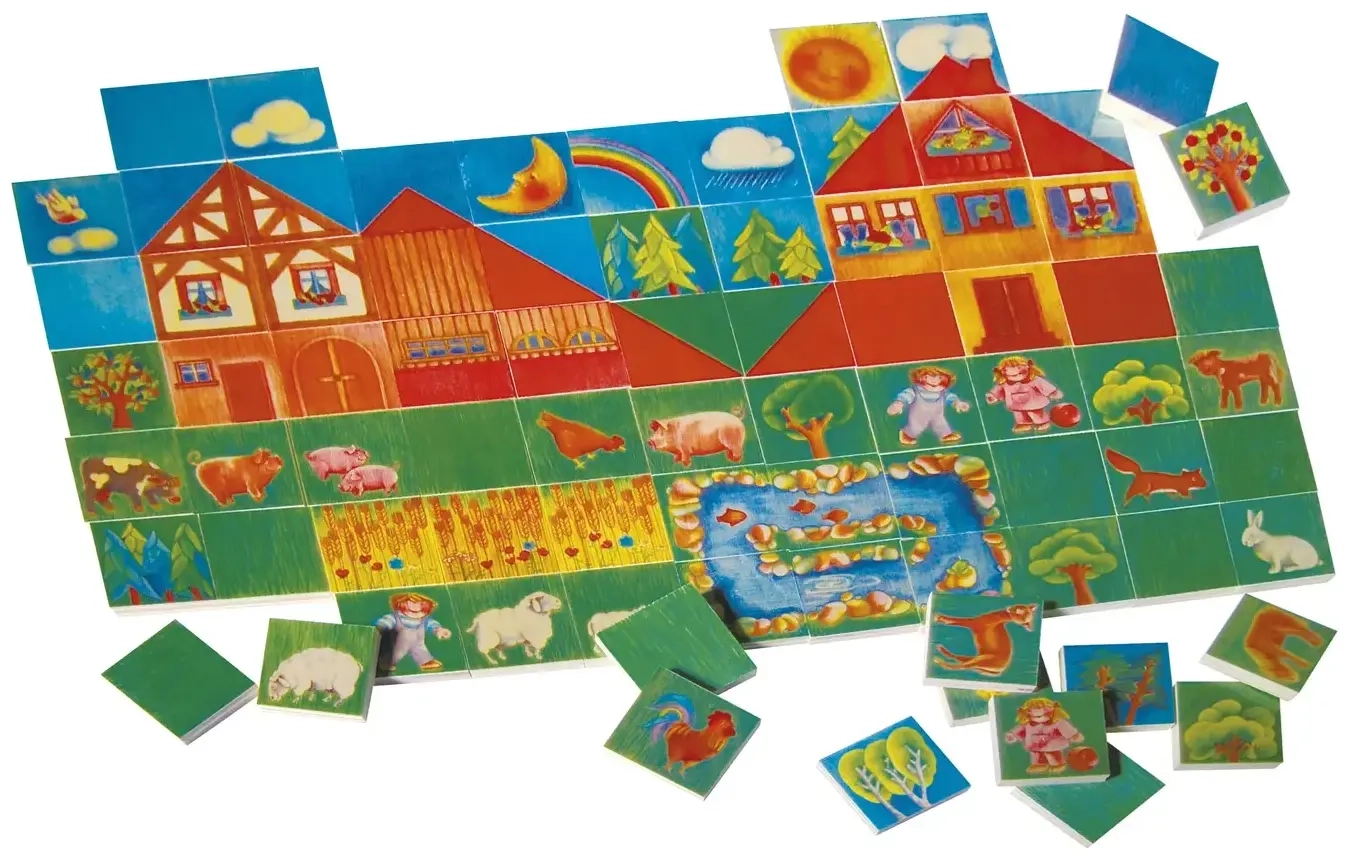 Legespiel Varialand 80 Teile