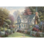 Kinkade - Landhaus im Viktoriagarden in schöner Metalldose