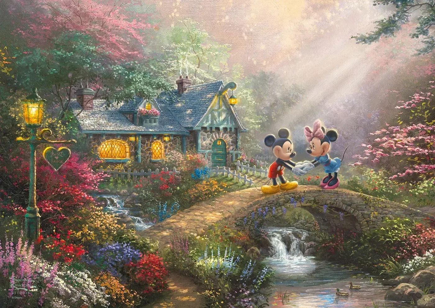 Disney Mickey & Minnie in schöner Metalldose