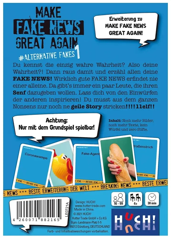 Make Fake News Great Again - Alternative Fakes 1