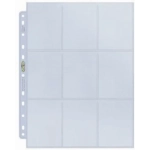 UP - Platinum 9-Pocket Pages (11 Hole) Display (100 Pages)