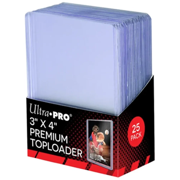 UP - Toploader - 3" x 4" Premium Super Clear  (25 Stk)