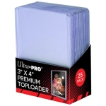 UP - Toploader - 3" x 4" Premium Super Clear  (25 Stk)