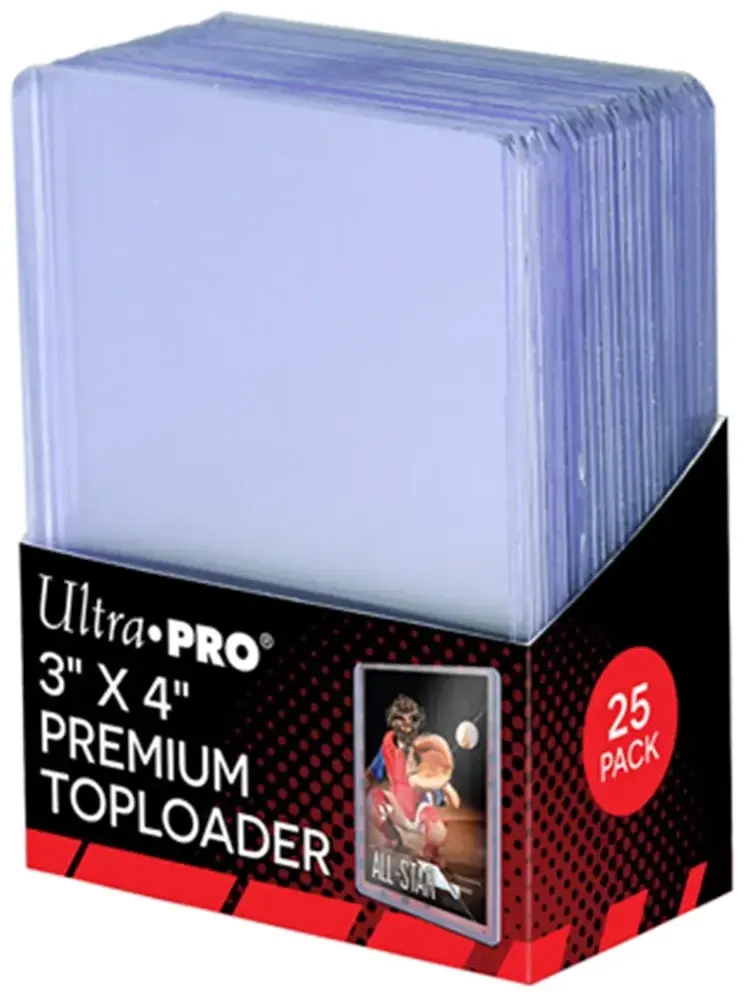 UP - Toploader - 3" x 4" Premium Super Clear  (25 Stk)