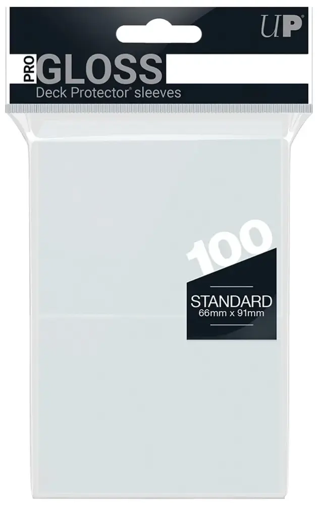 UP - Standard Sleeves - Clear - 66x91mm - (100 Sleeves)