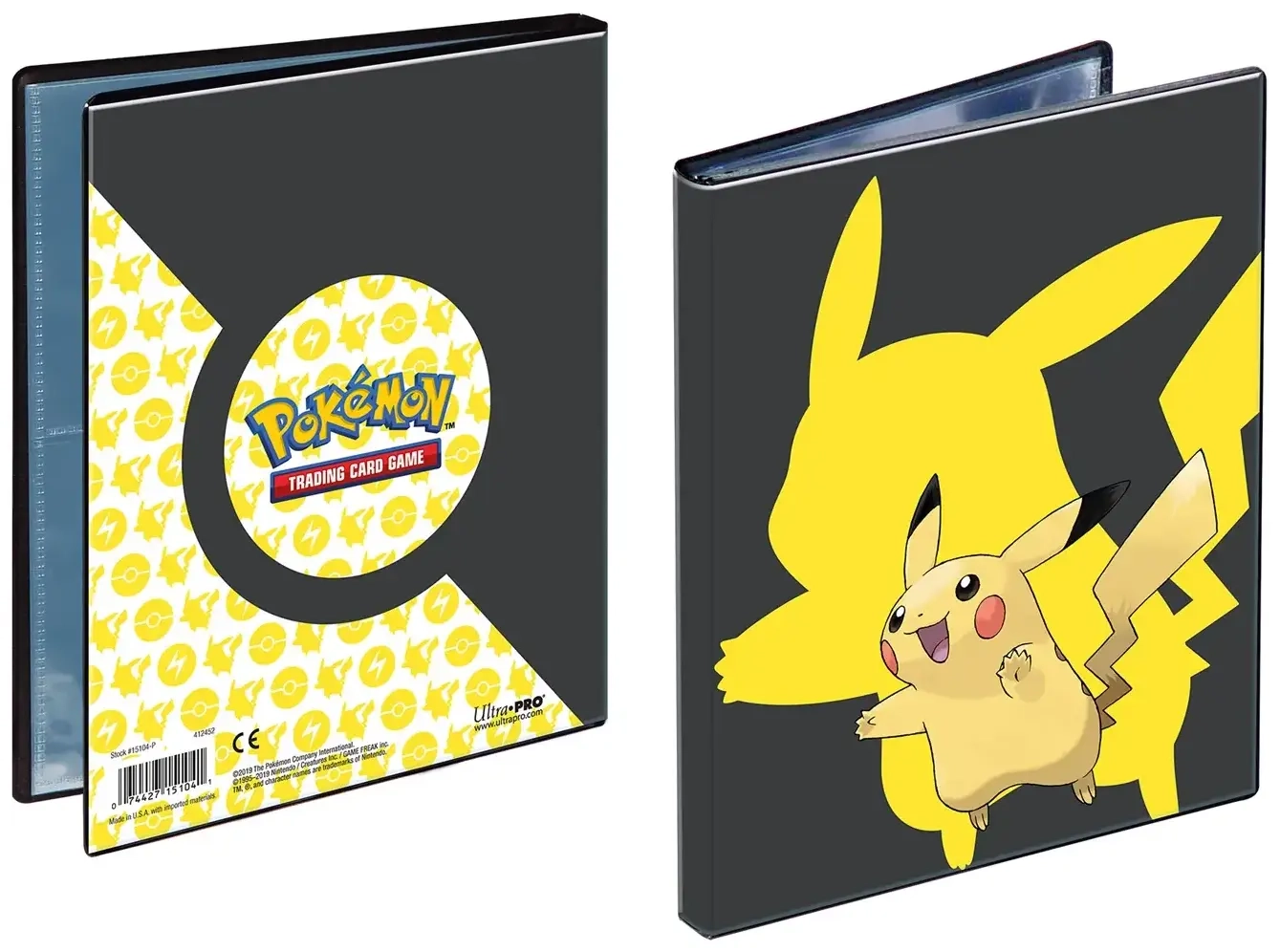 4-Pocket Portfolio - Pikachu 2019