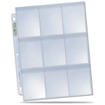 Display 9-Pocket Secure Platinum Page (100 pages)