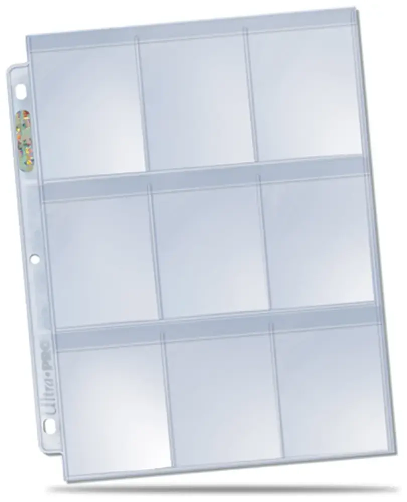 Display 9-Pocket Secure Platinum Page (100 pages)