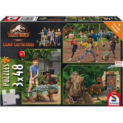Jurassic World, Abenteuer auf Isla Nublar 3x48 Teile
