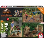Jurassic World, Abenteuer auf Isla Nublar 3x48 Teile