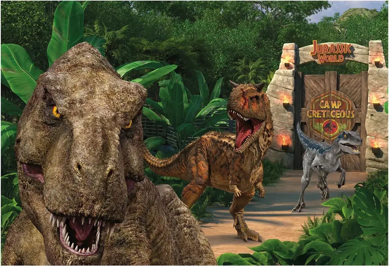 Jurassic World, Abenteuer auf Isla Nublar 3x48 Teile