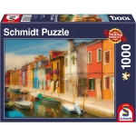 Bunte Häuser der Insel Burano