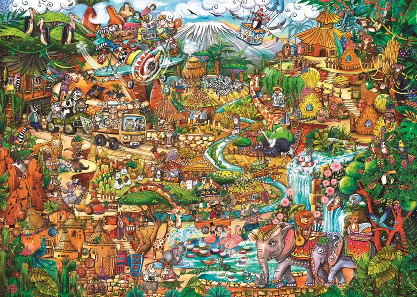 Exotic Safari - Triangular