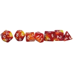 Würfelset RPG Two Tone gelb/rot