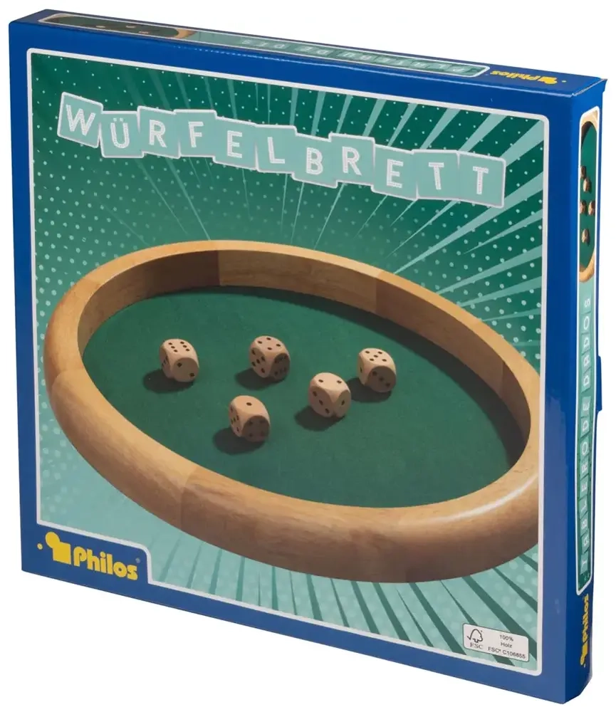 Würfelbrett - extra gross - 40 cm