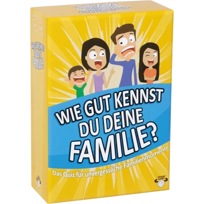 Wie gut kennst du deine Familie?