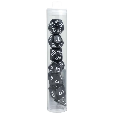 Würfelset RPG Marble schwarz