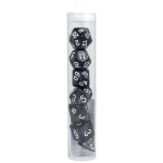Würfelset RPG Marble schwarz