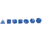Würfelset RPG Moonstone blau