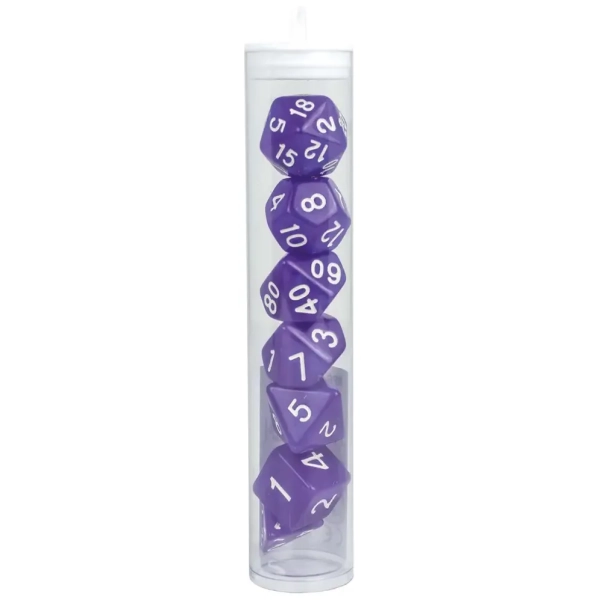 Würfelset RPG Moonstone lila Würfelset RPG Moonstone lila