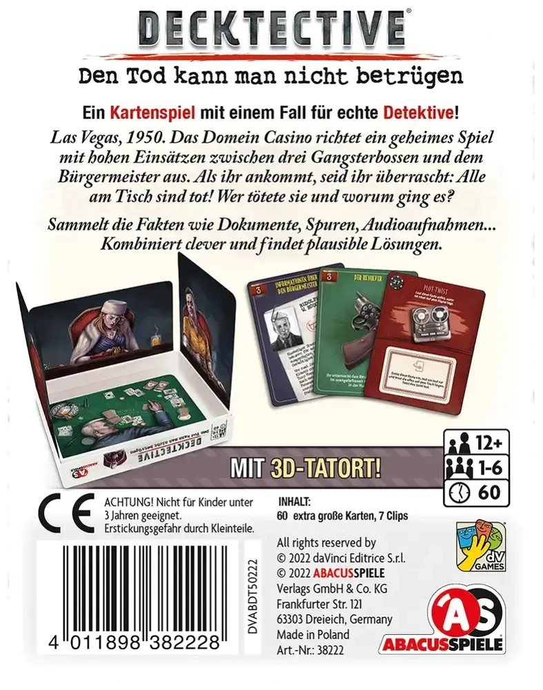 Decktective - Den Tod kann man nicht betrügen