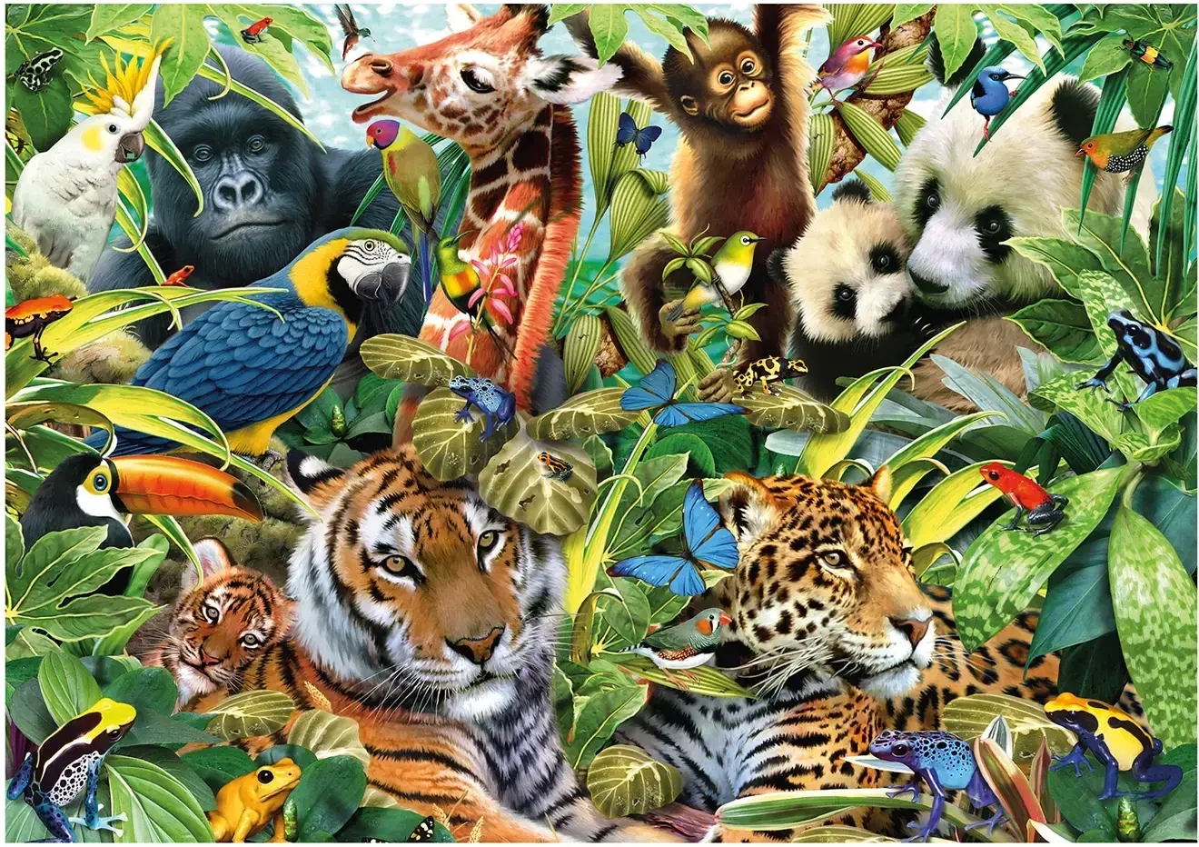 Kunterbunte Wildtierwelt - Howard Robinson