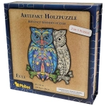 Artefakt Holzpuzzle 2 in 1 Eule - 199 Teile