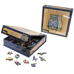 Artefakt Holzpuzzle 2 in 1 Eule - 199 Teile
