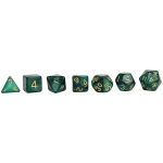 Würfelset RPG Marble grün