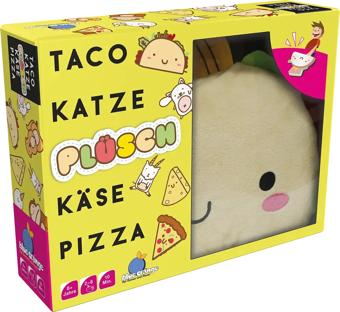Taco Katze Plüsch Käse Pizza