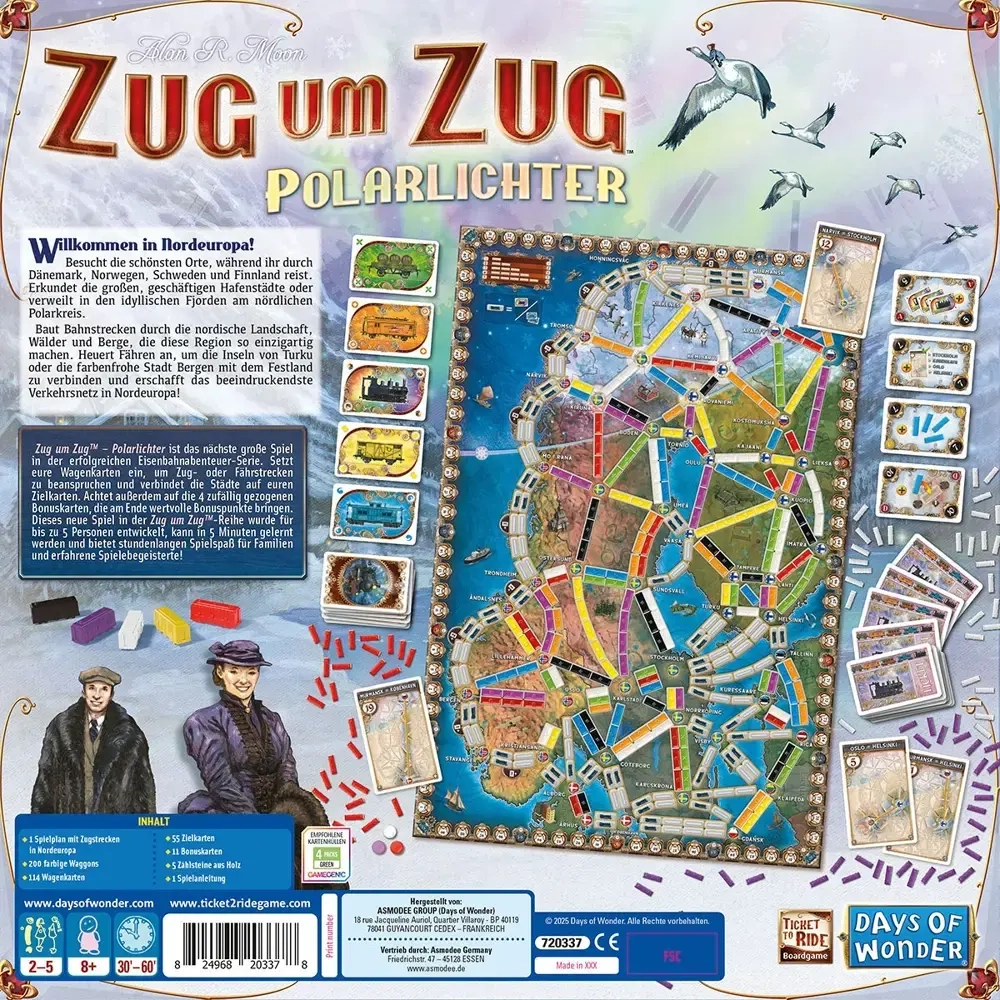 Zug um Zug: Polarlichter - Erweiterung