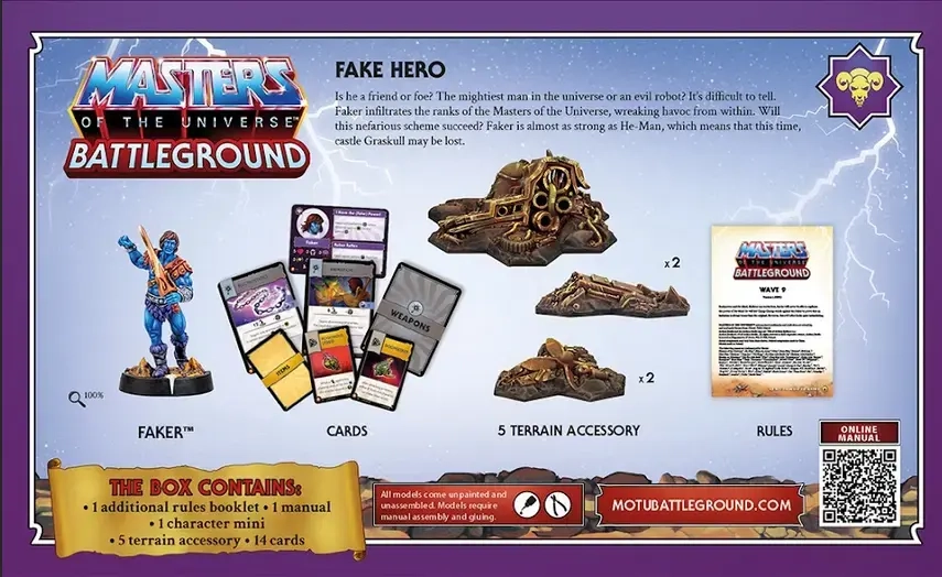 Masters of the Universe Battleground Wave 9 Evil Warriors Faction - EN
