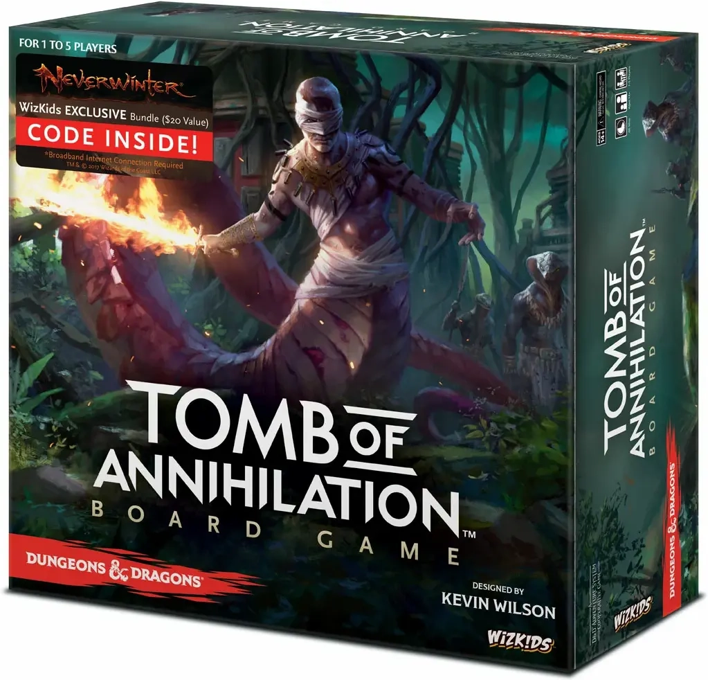 D&D: Tomb of Annihilation Adventure System Board Game (Standard Edition) - EN