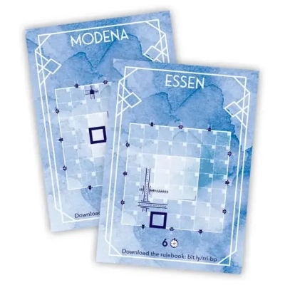 Railroad Ink Challenge - Promo Modena Essen Blueprint Card
