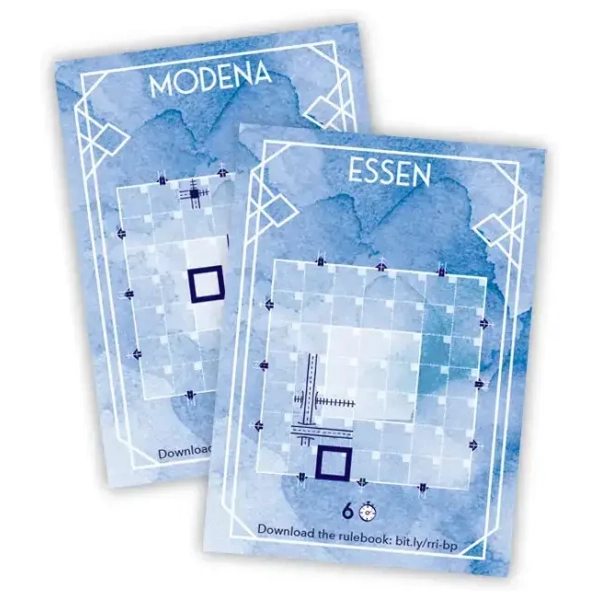 Railroad Ink Challenge - Promo Modena Essen Blueprint Card