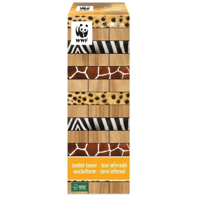 WWF Wackelturm Miombo - 48 Teile