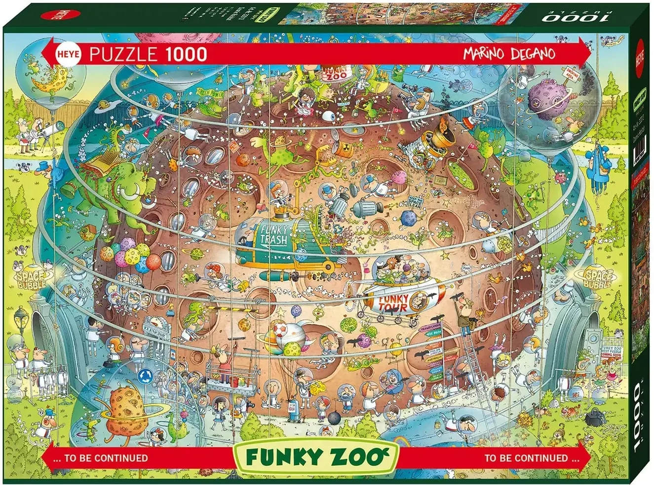 Kosmisches Habitat - Funky Zoo