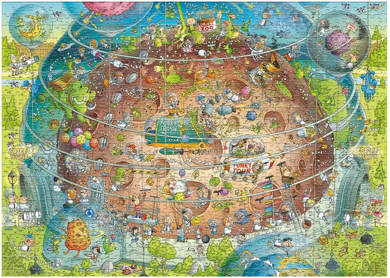 Kosmisches Habitat - Funky Zoo