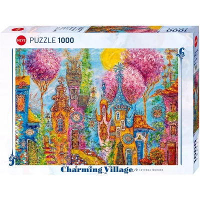 Pinke Bäume - Charming Village