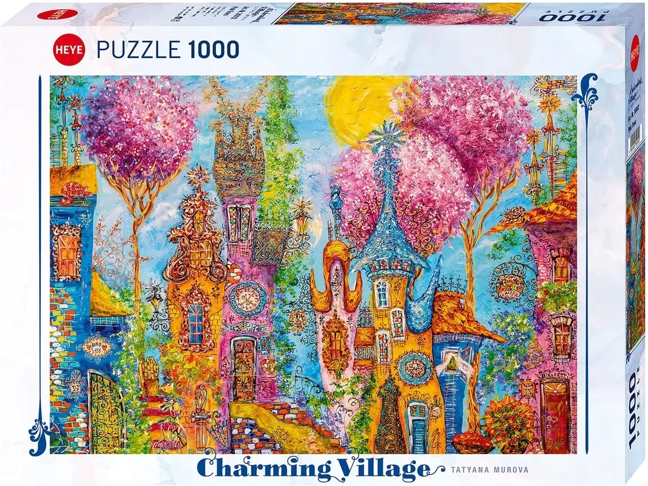 Pinke Bäume - Charming Village