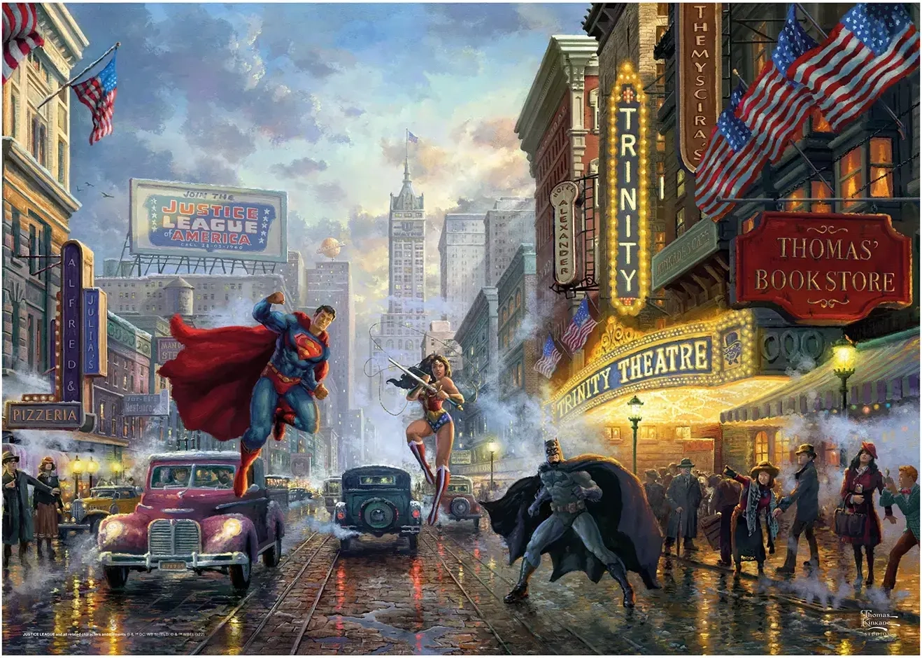 Batman Superman and Wonder Woman