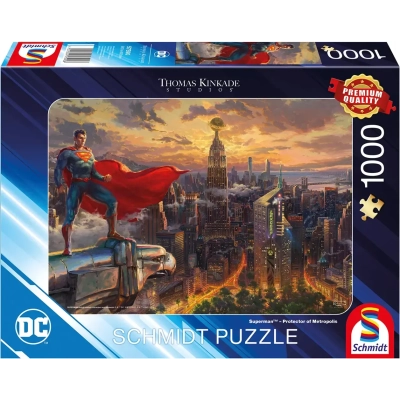 Thomas Kinkade Studios: DC - Superman - Protector of Metropolis