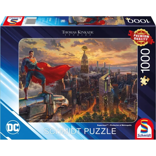 Thomas Kinkade Studios: DC - Superman - Protector of Metropolis