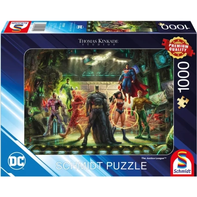 Thomas Kinkade Studios: DC - The Justice League