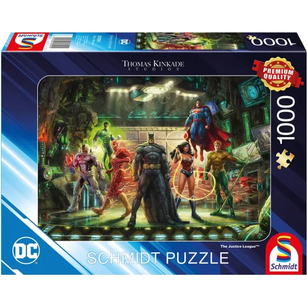 Thomas Kinkade Studios: DC - The Justice League
